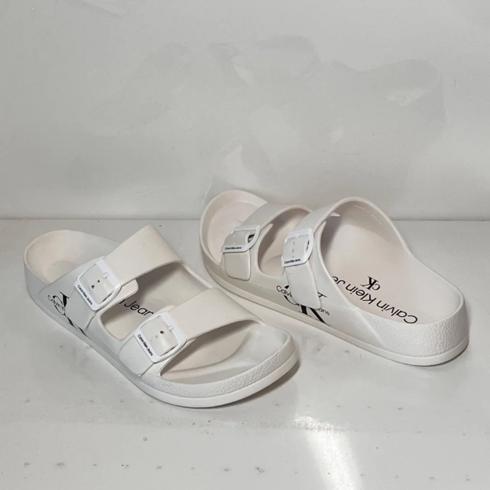 Calvin Klein Zion Double Strap Slide Sandal